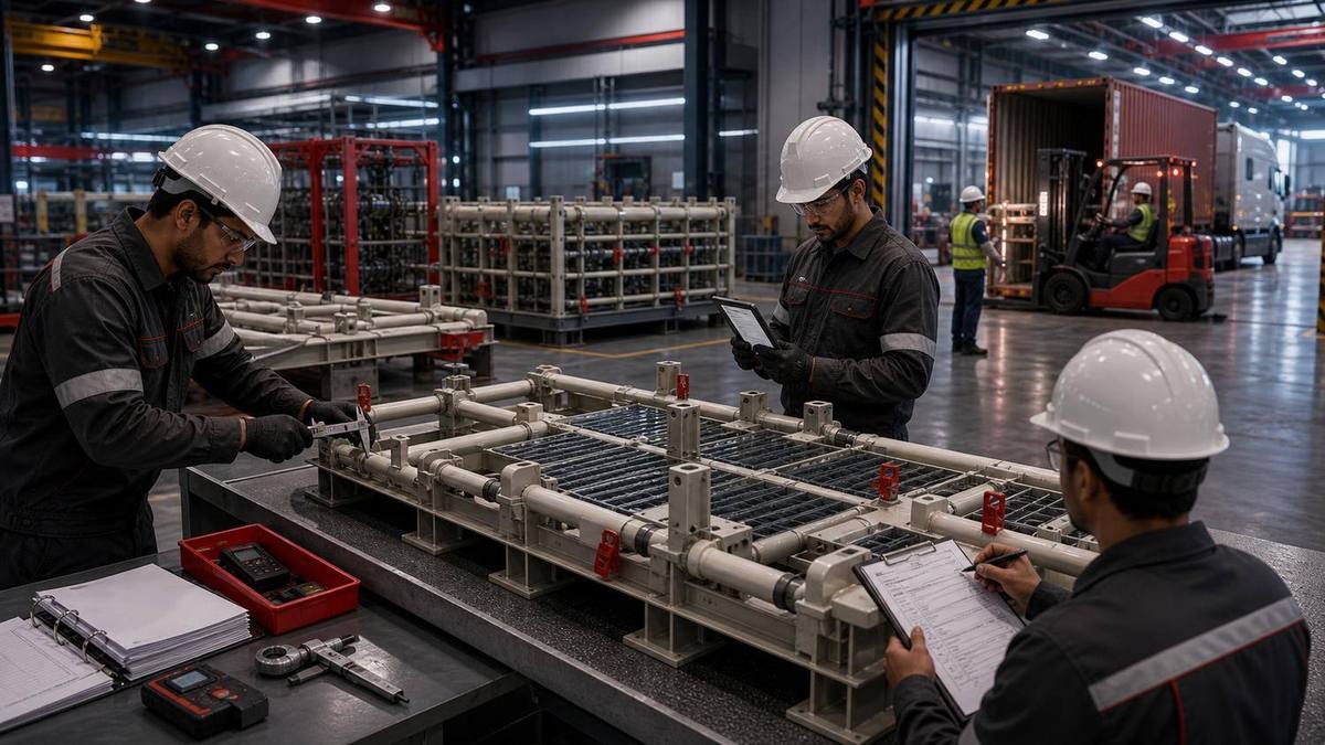 Installation & Handover - FRP Platforms & Structures Manufacturer in India Installation & Handover - FRP Platforms & Structures Manufacturer in India