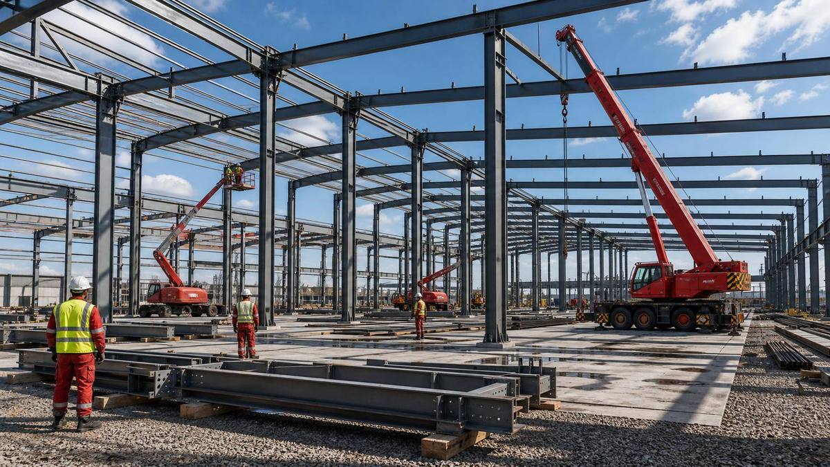 PEB & Steel Structure Execution Services in India PEB & Steel Structure Execution Services in India
