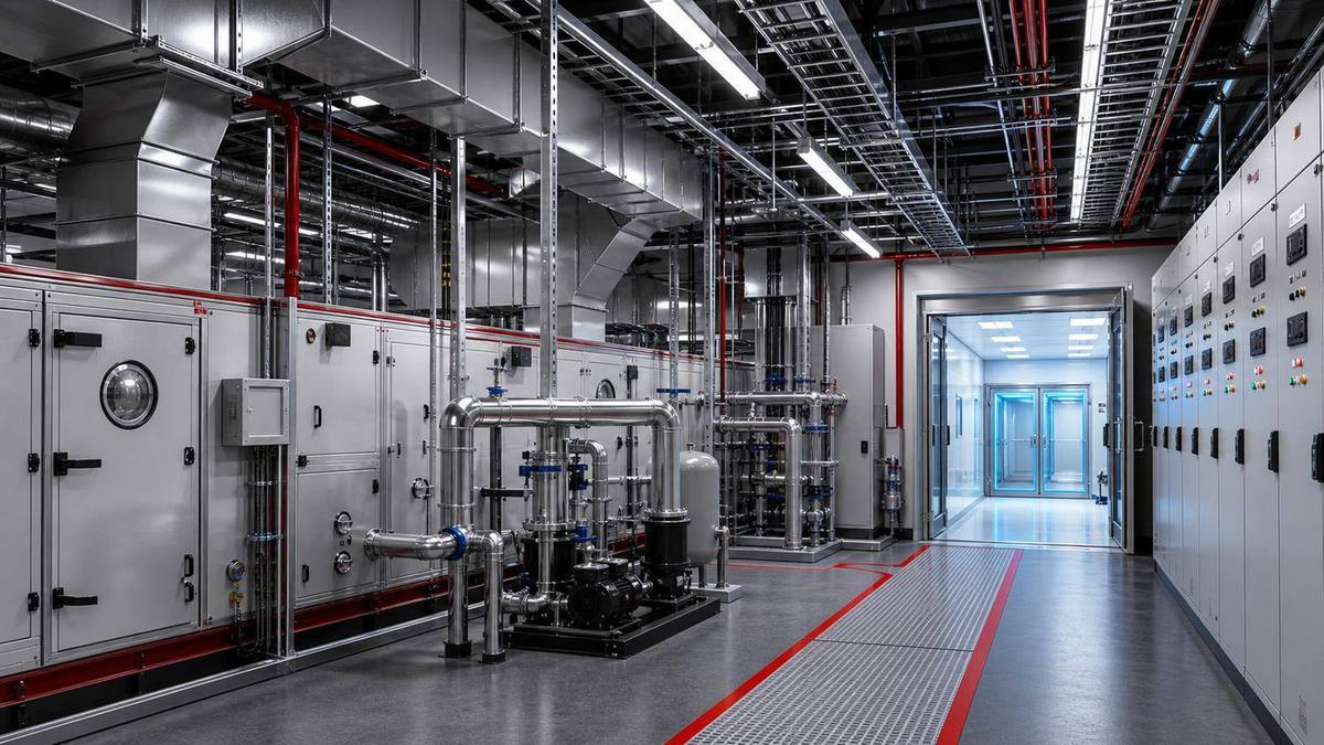 HVAC, Clean Air & Electrical Services for Industrial Projects HVAC, Clean Air & Electrical Services for Industrial Projects