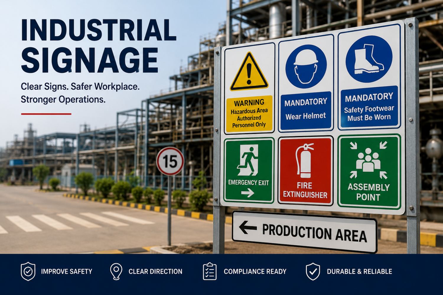 What Is Industrial Signage and Why Is It Important for Plant Safety? What Is Industrial Signage and Why Is It Important for Plant Safety?