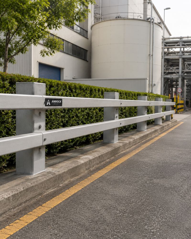 FRP Crash Barriers by AMROCK FRP Crash Barriers by AMROCK
